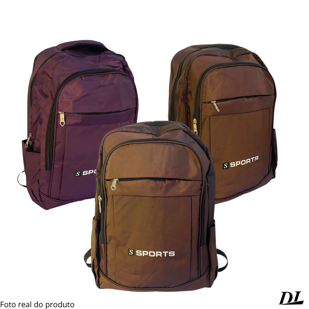 Mochila Notebook Escolar Trabalho Viagem Academia 