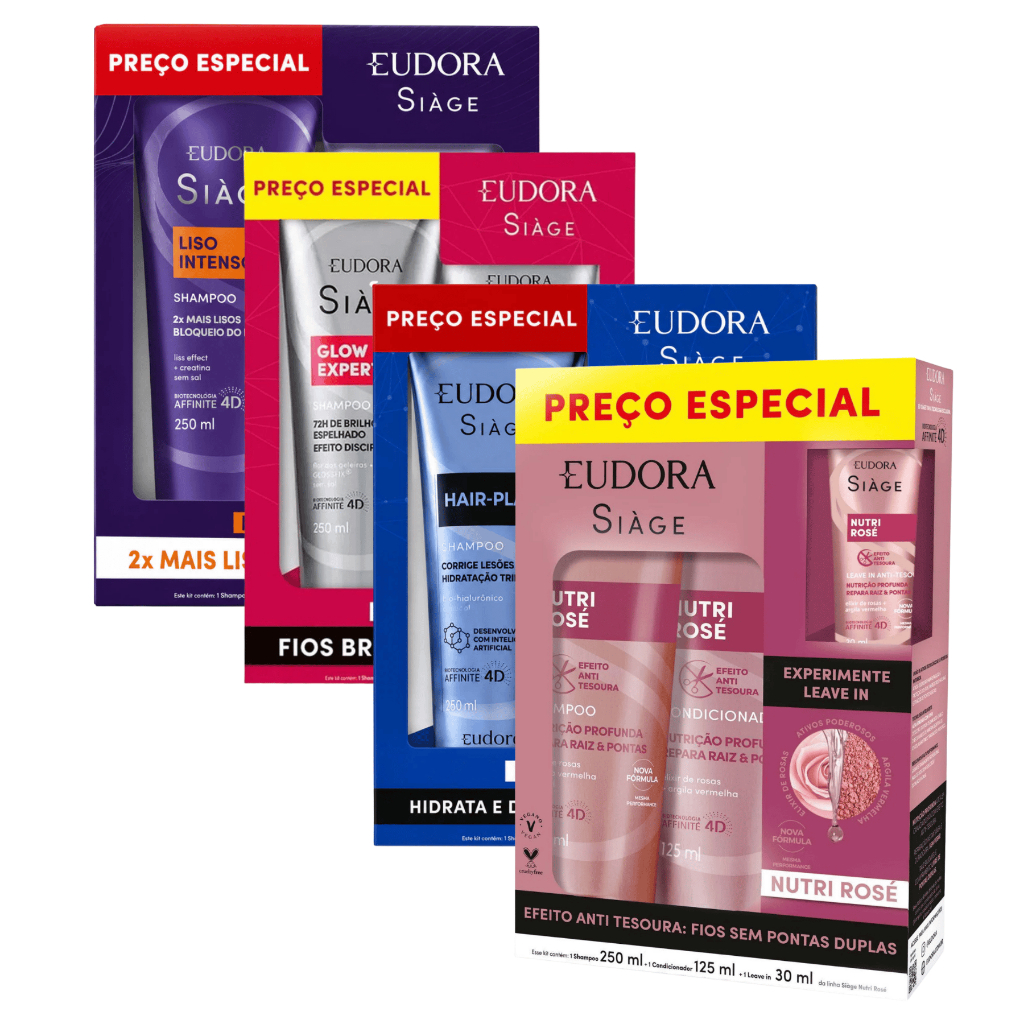 Eudora Siàge Kit Especial Shampoo + Condicionador