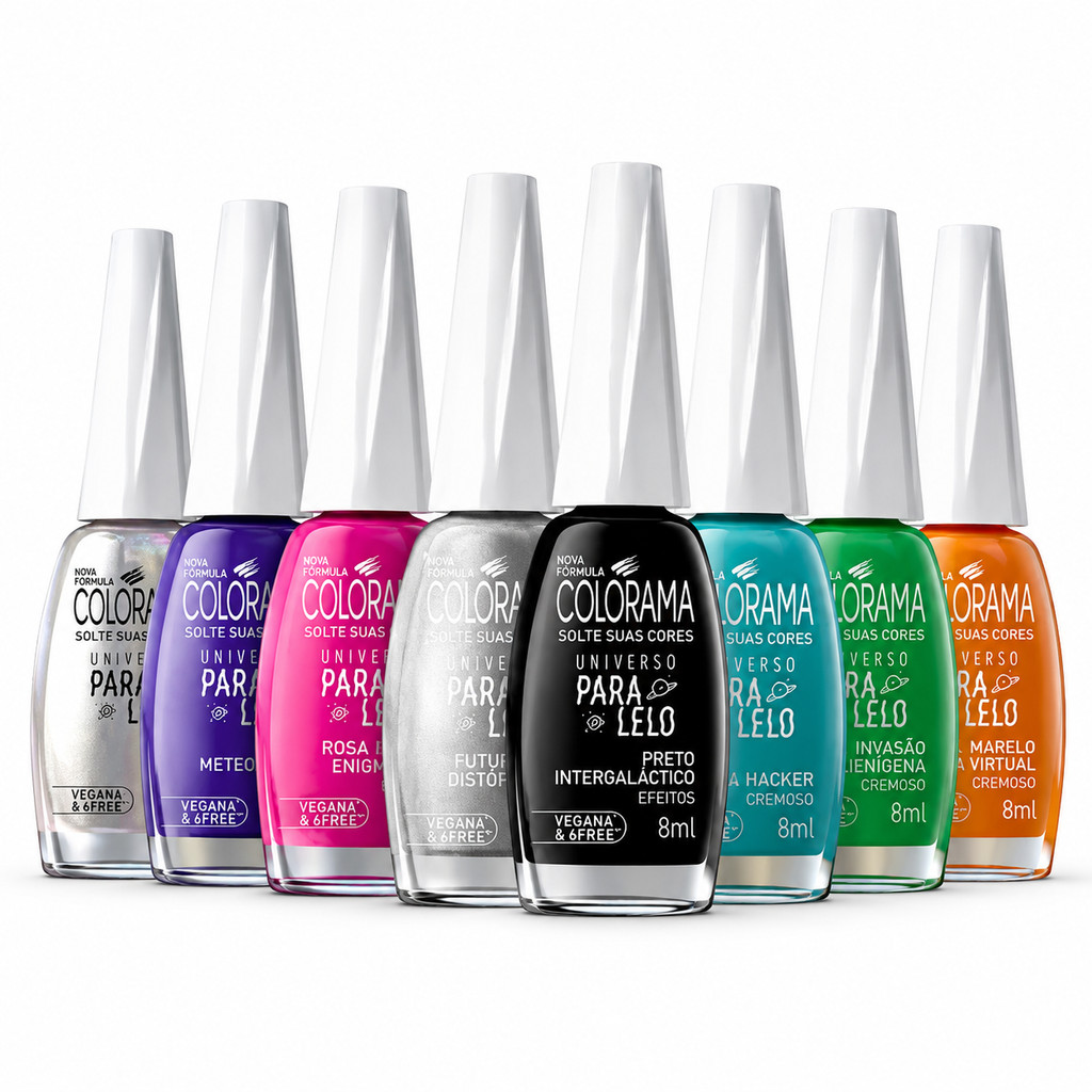 Esmalte Colorama Cores Sortidas 8ml Longa Duraçã