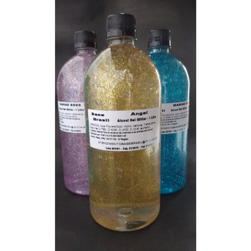 Álcool em Gel Glitter Perfumado Aymoré – 1