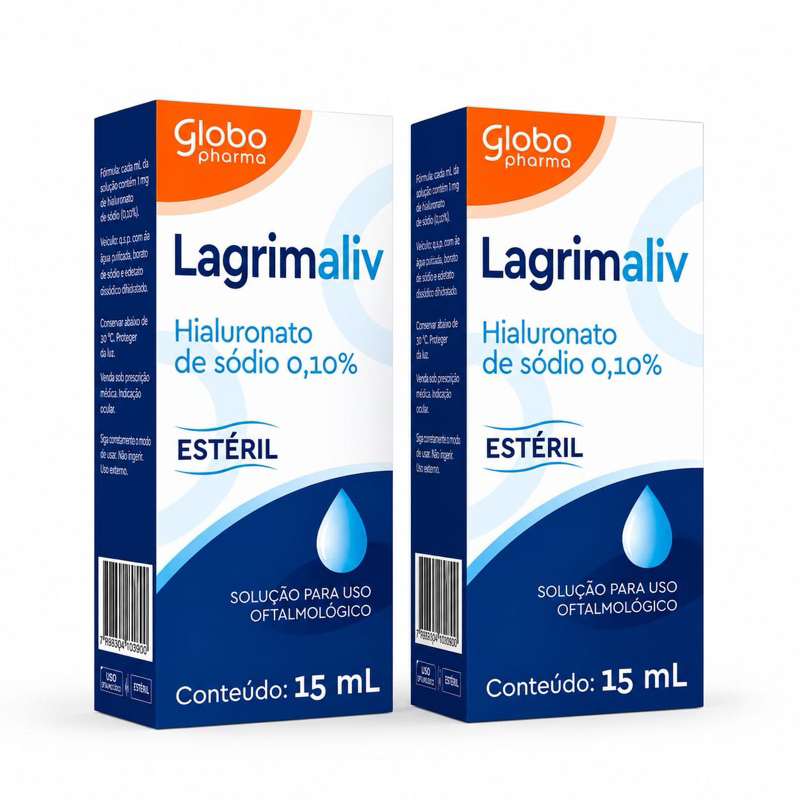 2 Lagrimaliv Sol Oftalmológica 15ML Hialuronato d