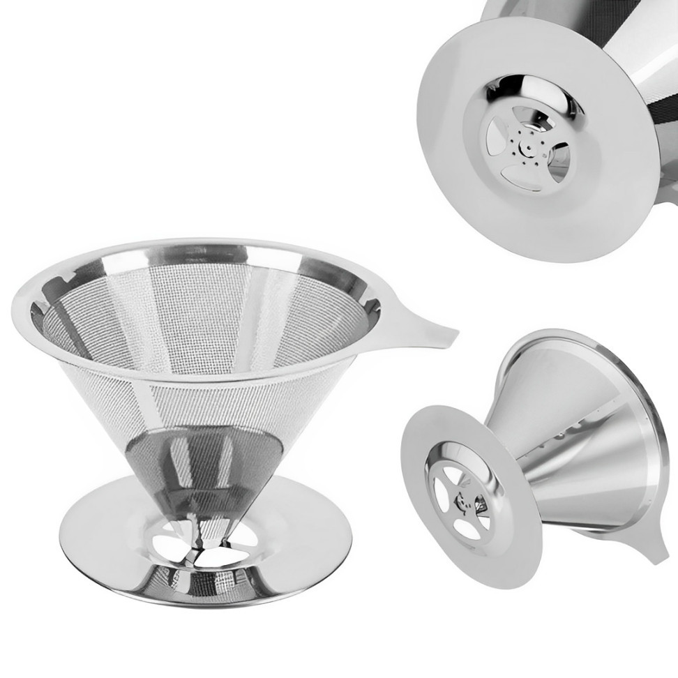 Coador Filtro De Café Inox 600 Grades De Filtro R