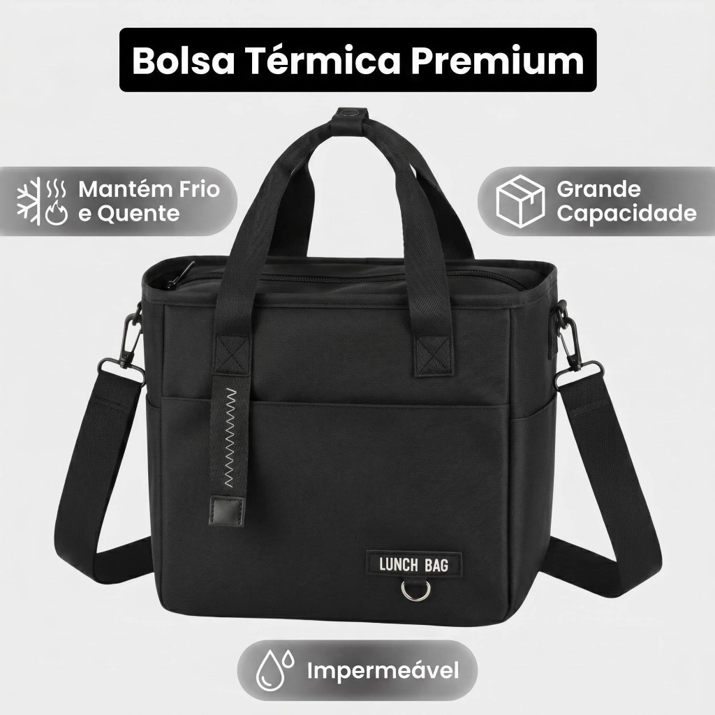 Bolsa Térmica Grande Capacidade Impermeável para