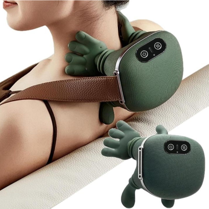 Massageador de Pescoço e Ombros Portátil 3D Com 