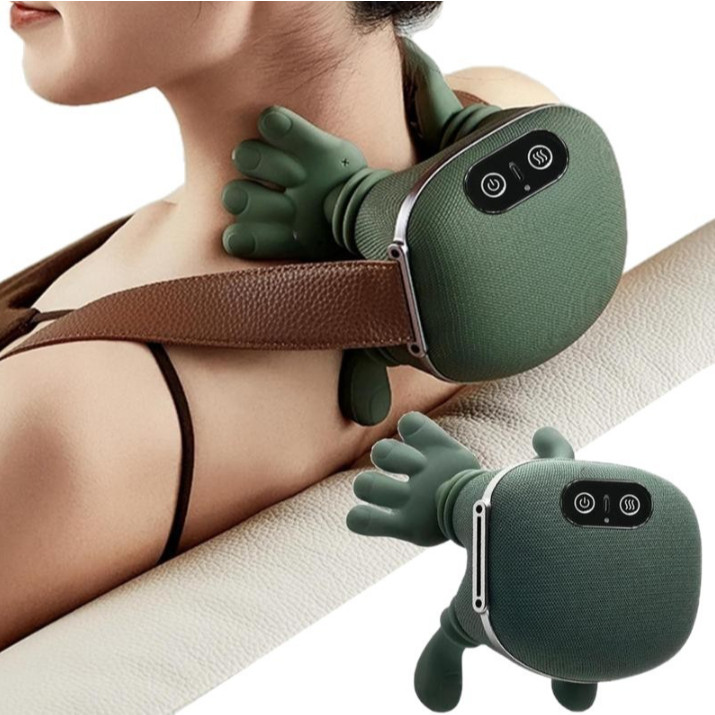 Massageador de Pescoço e Ombros Portátil 3D Com 