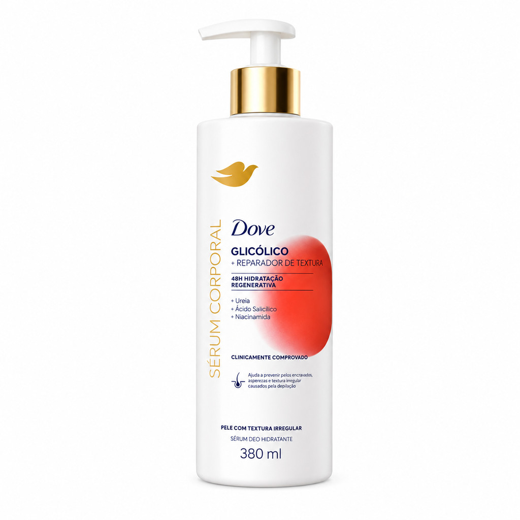 Sérum Corporal Dove Glicólico + Reparador de Tex