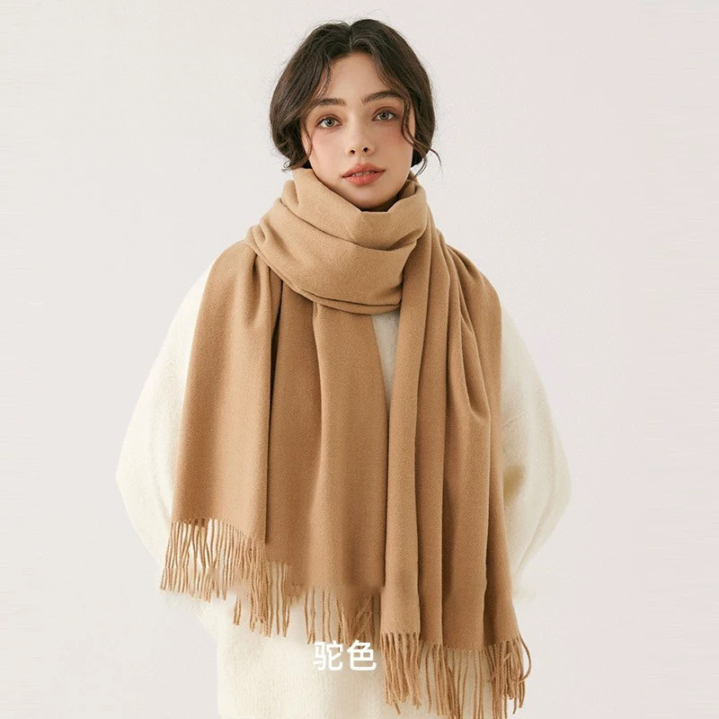 Cachecol Inverno Lenço Pashmina Xale Echarpe  -20