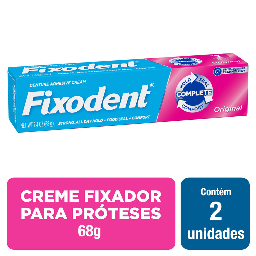 Fixodent 68 G Original – Promoção 2 unidad