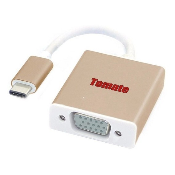 Adaptador Conversor Usb Tipo-c Para Vga Full Hd Mt
