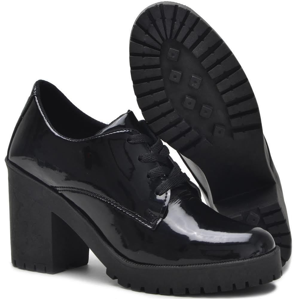 Sapato Feminino Oxford Feminino Sola Tratorada Pim