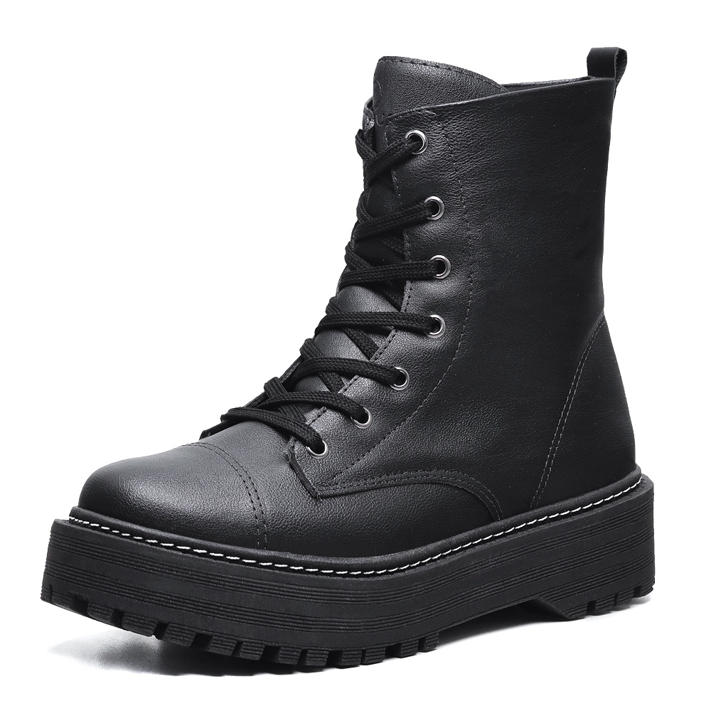 Bota Coturno Feminino Falcucci Blogueira Tratorada