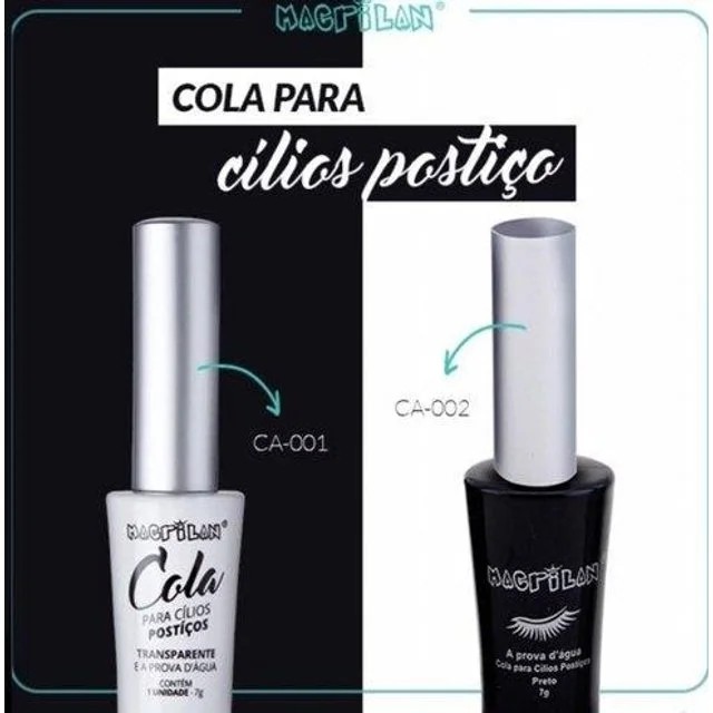 Cola Para Cílios Postiços Transparente – A