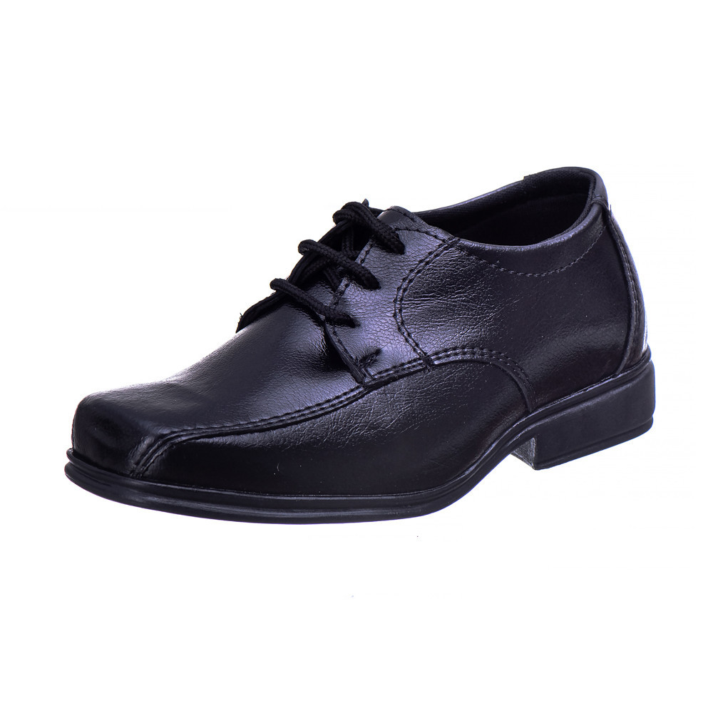 Sapato Social Infantil Menino Bico Quadrado Ajuste