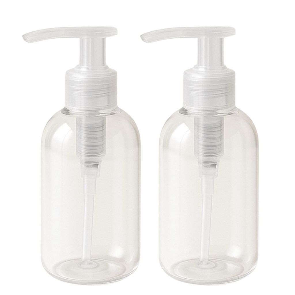 Frascos Pet 100ml Com Válvula Pump Sabonete Trans