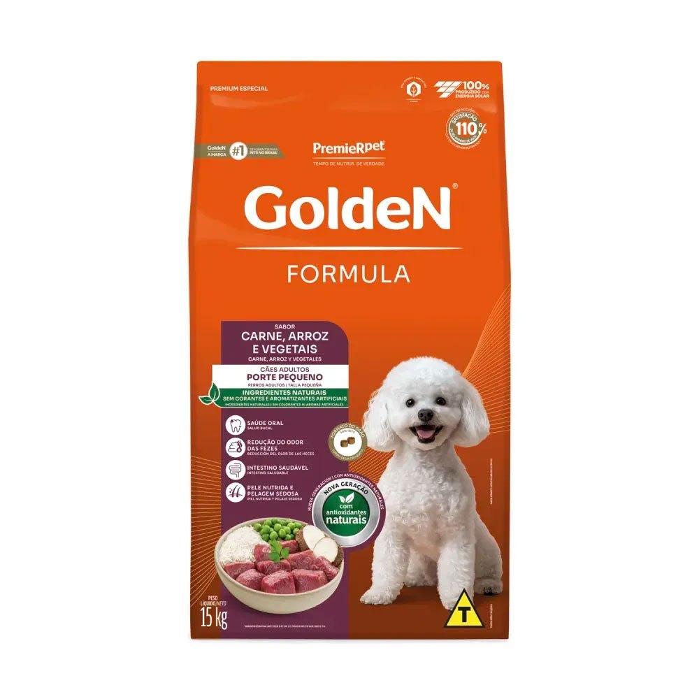 Ração Golden Formula Mini Bits Cães Adultos Ra�