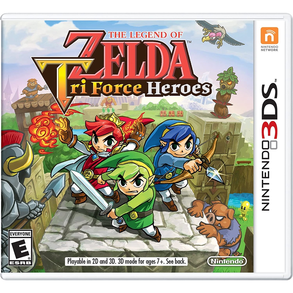 The Legend Of Zelda Tri Force Heroes 3DS