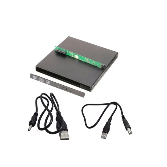 Gaveta Case Usb Cd/dvd Sata 12.7mm Externo Drive N