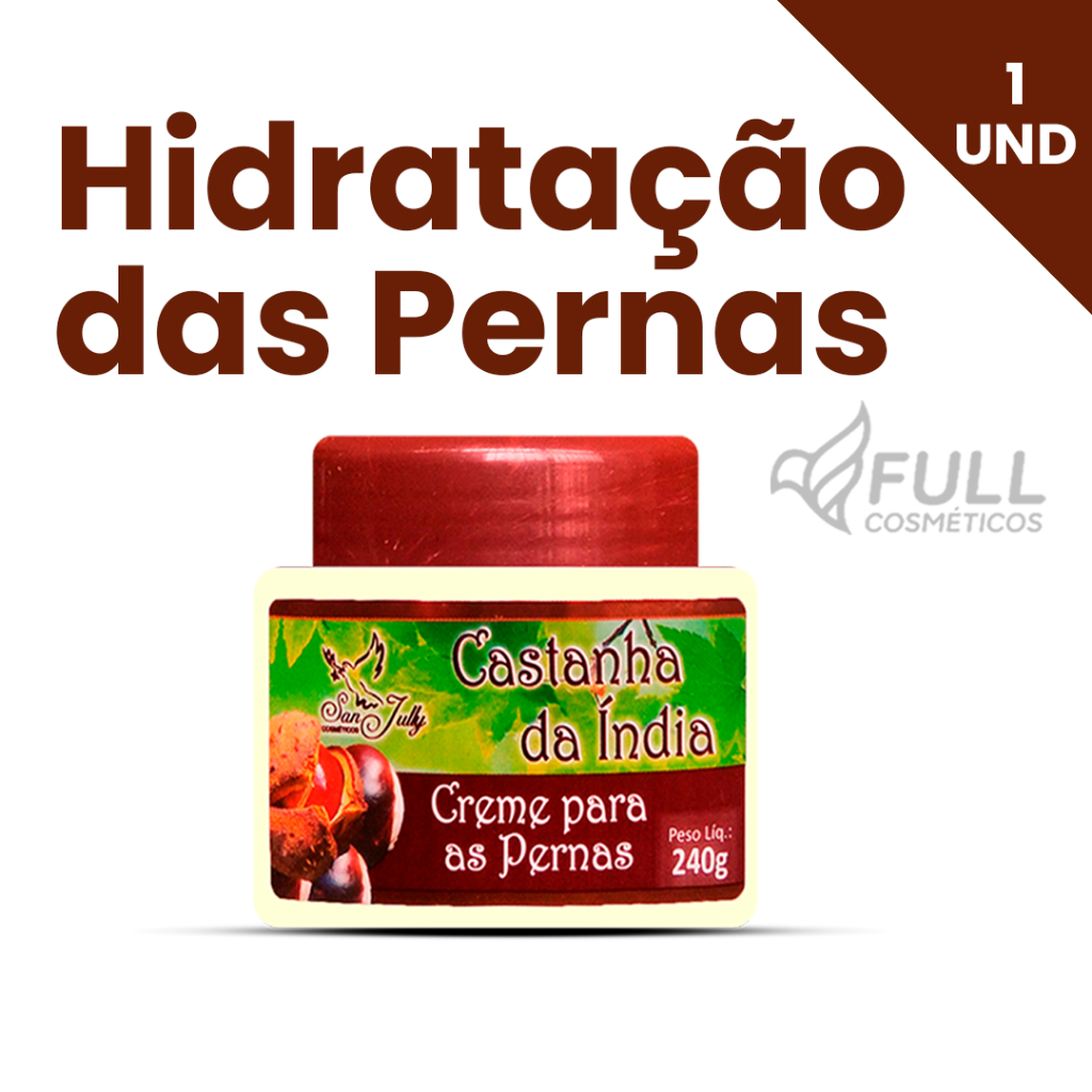 Creme Castanha da Índia Varizes Pernas Cansadas C