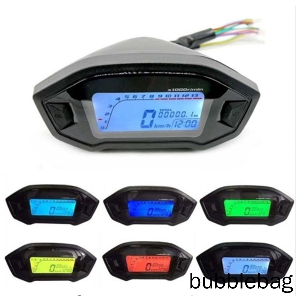 Odômetro Velocímetro Universal Digital LCD Color