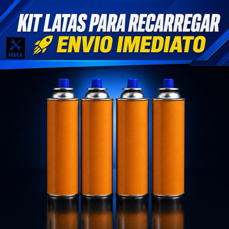 Kit Recarga Culinário Portátil de Cozinha Campin