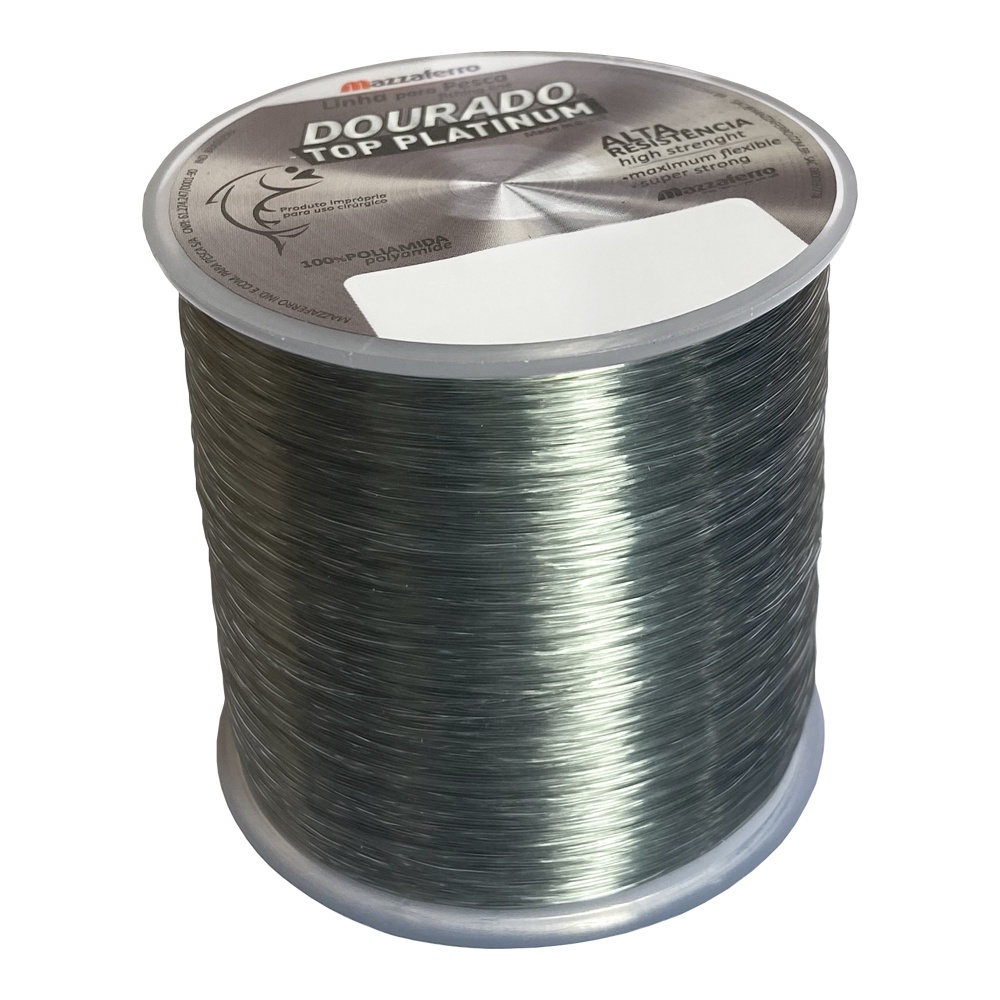 Linha De Pesca Monofilamento Top Platinum Carretel