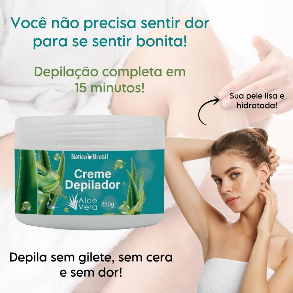 Creme Depilador Depilatório Depilação Completa 