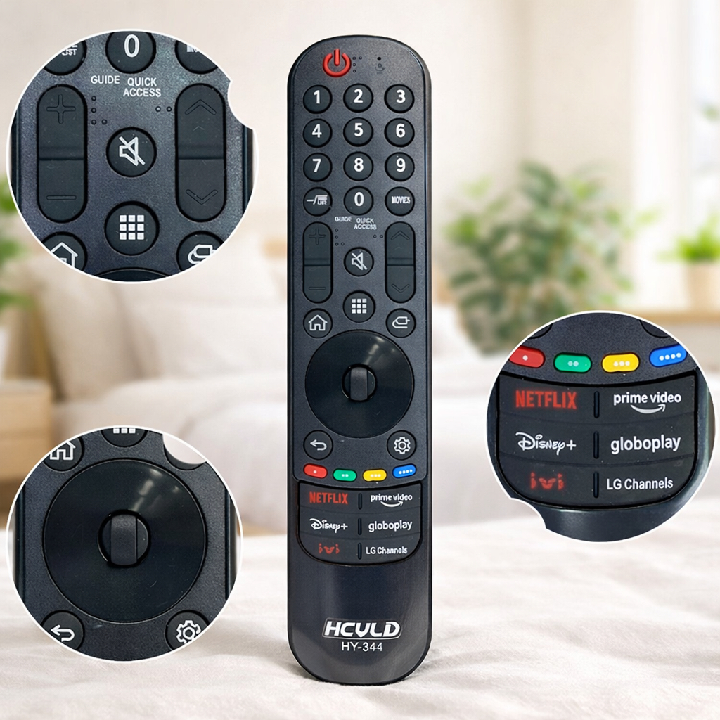 Controle remoto LG para SMART TV / NETFLIX, PRIME 