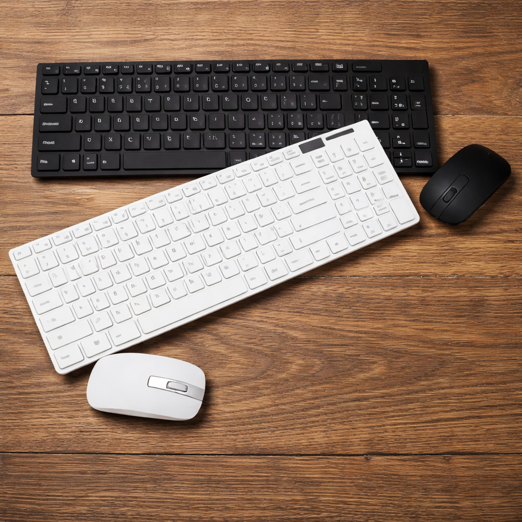 Kit Teclado E Mouse Sem Fio Bluetooth Wireless 2.4