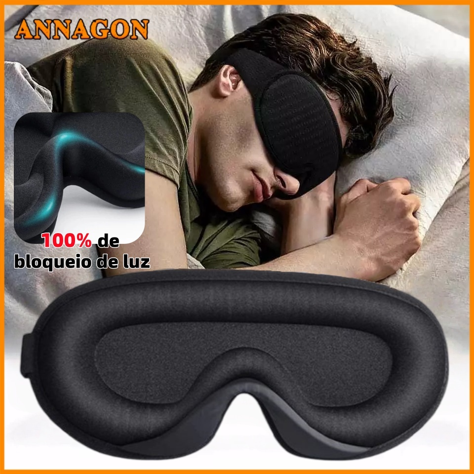 Máscara 3D Confort de dormir 100% Sombra Blackout
