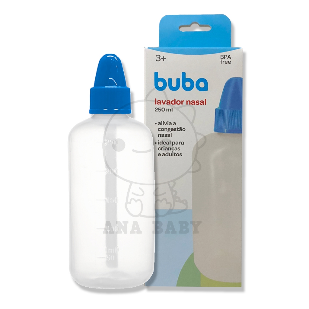 Lavador Nasal  250ml Buba Alivio Sinusite Criança