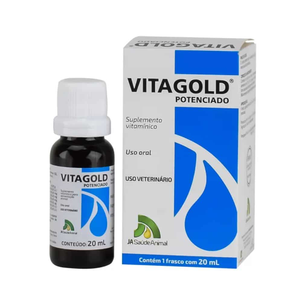 Suplemento Vitamínico Vitagold Potencializado 20 