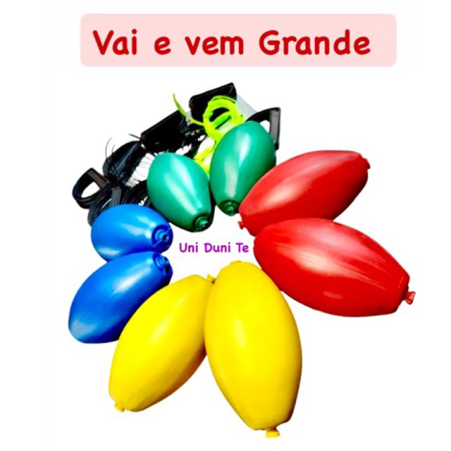 Vai e Vem Grande Brinquedo Divertido Diversas Core
