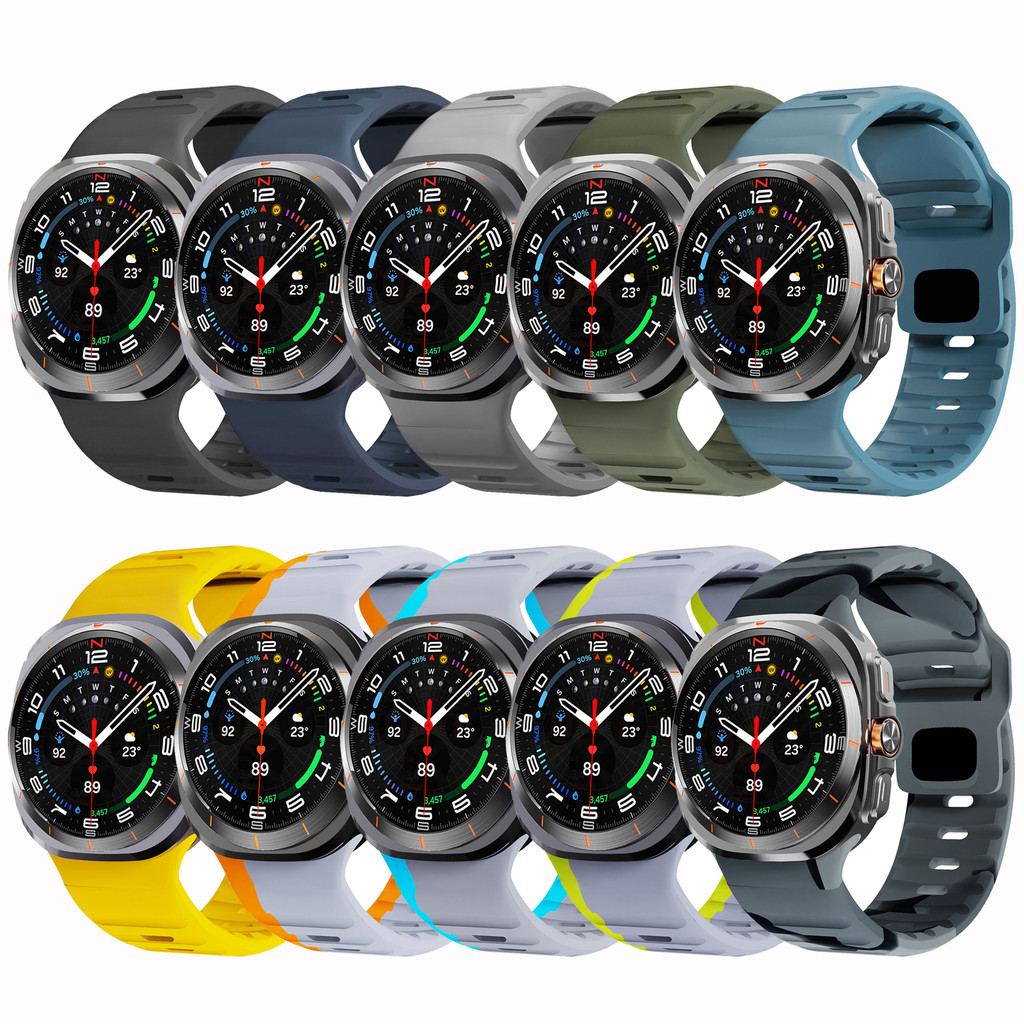 Pulseira de Silicone para Samsung Galaxy Watch 7 U