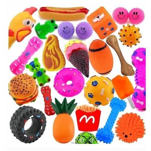Kit Brinquedo Mordedor anti-stress Para Pet Cachor