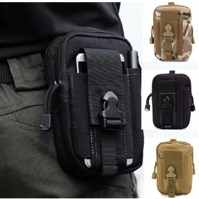 Bolsa Militar Pequena Tática Multiuso Utilitária