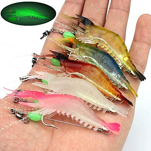 Conjunto De Iscas Luminosas De Pesca De Camarão C