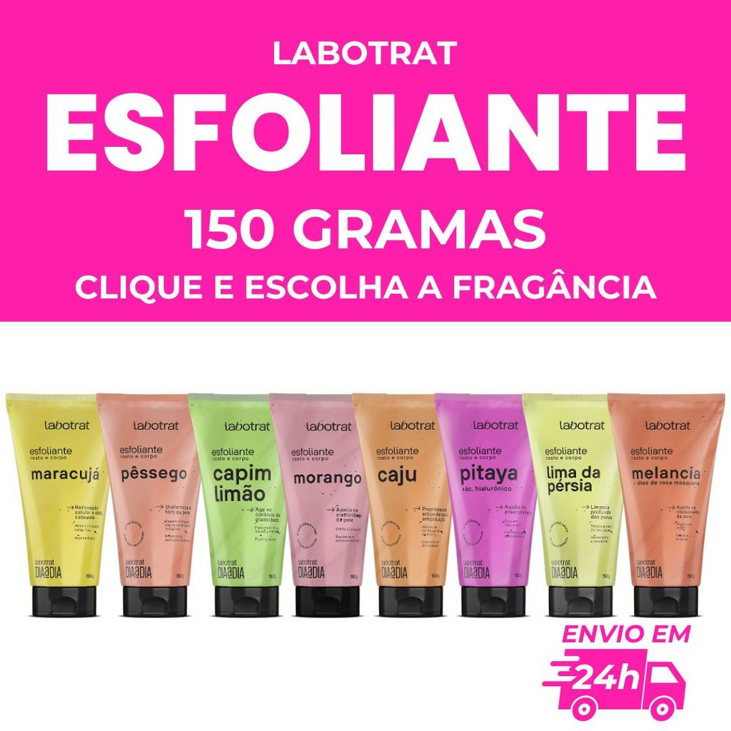 ESFOLIANTE CORPORAL E FACIAL LABOTRAT 150G
