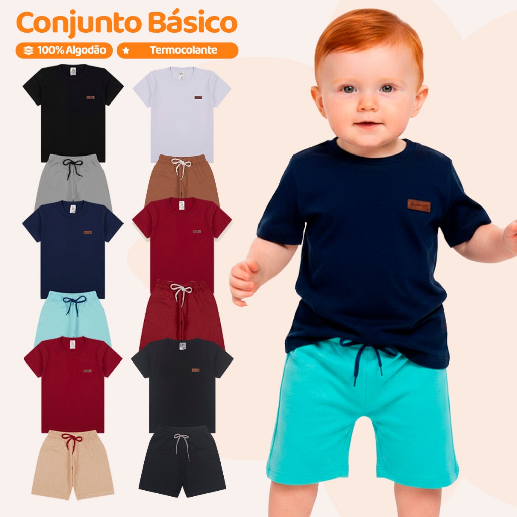 Kit Básico 10 Peças Roupa Bebê Menino – 5