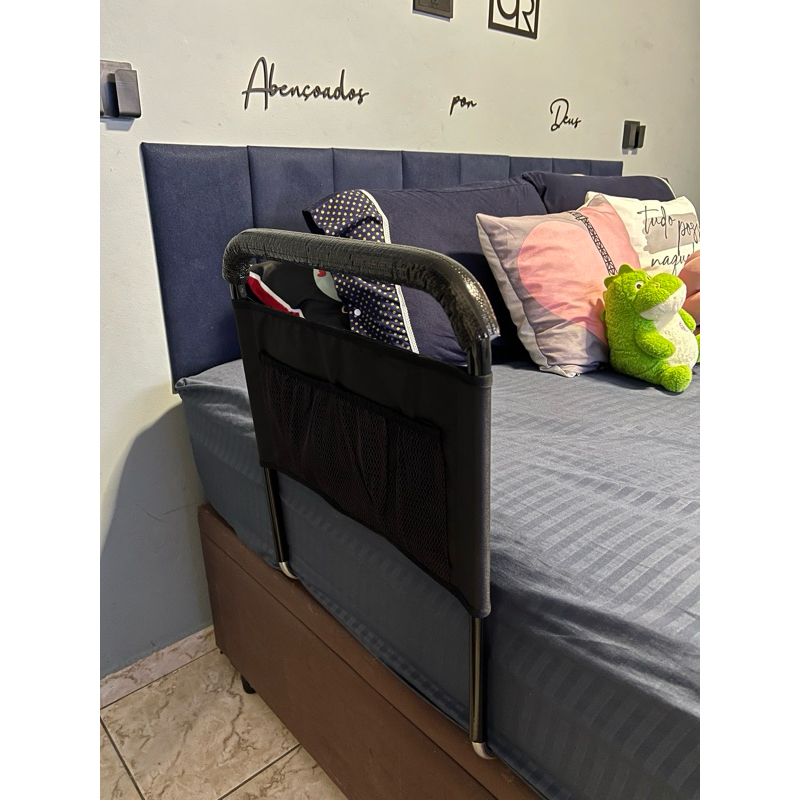 Grade PRETA  de Proteção para Cama Idosos e Cria
