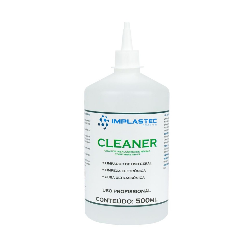 Cleaner 500ml Limpador de Uso Geral, Eletrônica, 