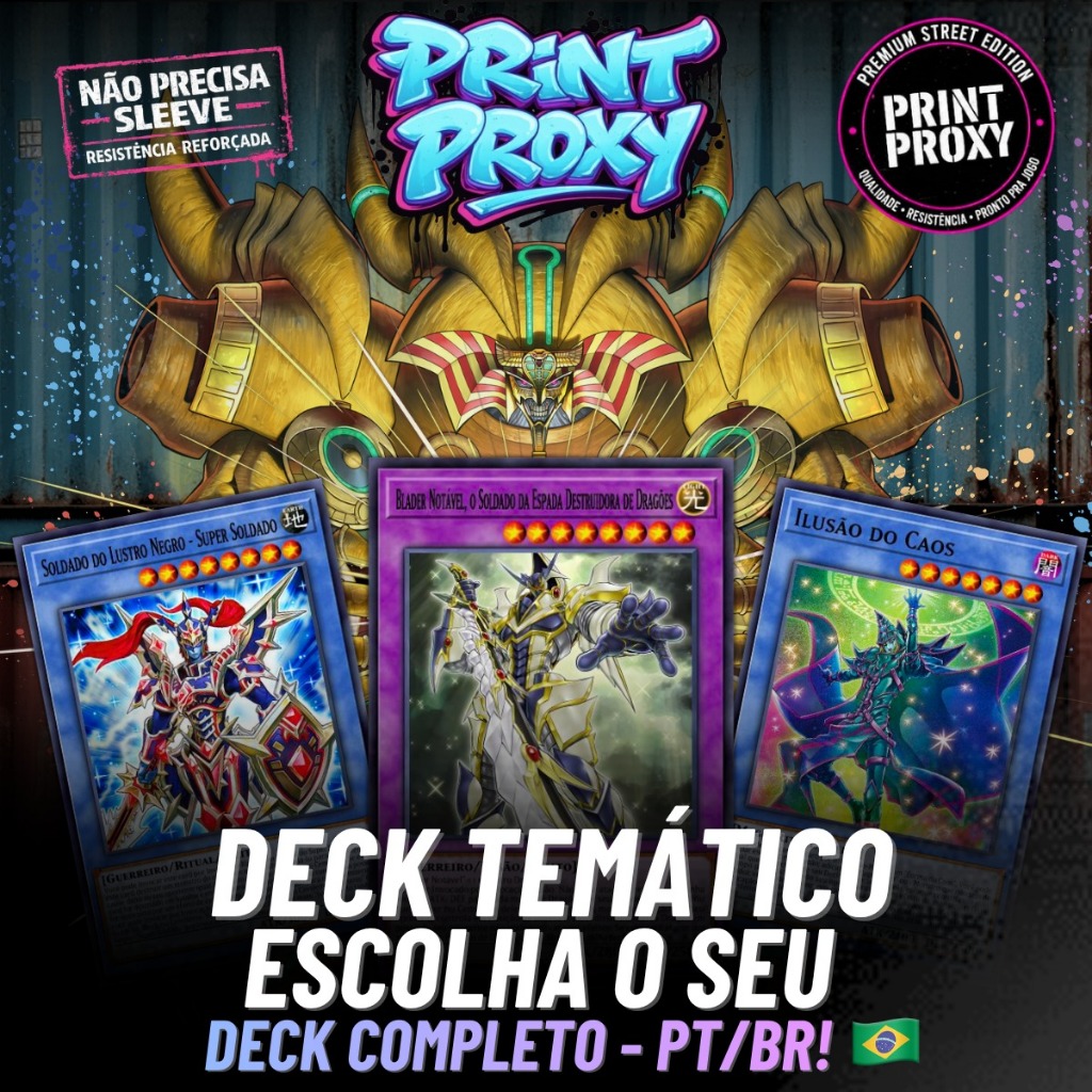 JOGO – PROXY DECK YUGIOH PT/BR – Deck 