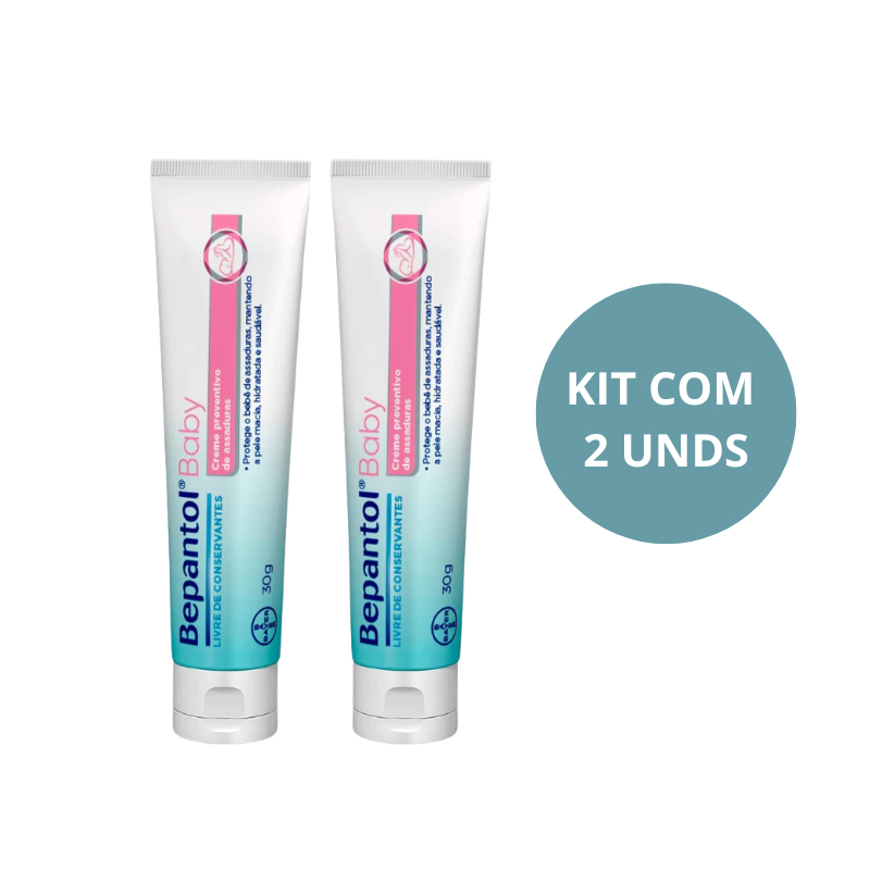 KIT C/2 Bepantol Baby Pomada Assadura Bebe –