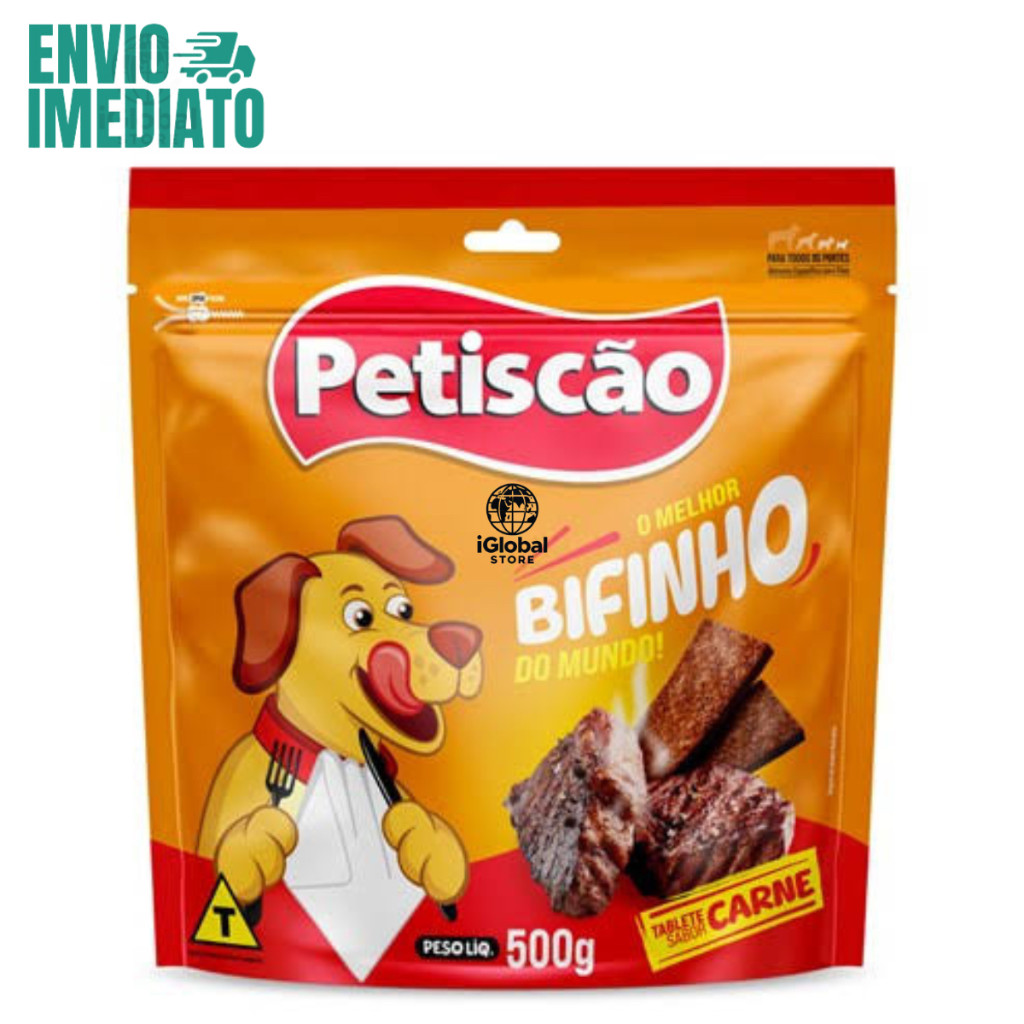 Petiscão Bifinho Carne 500g – Ideal para Re