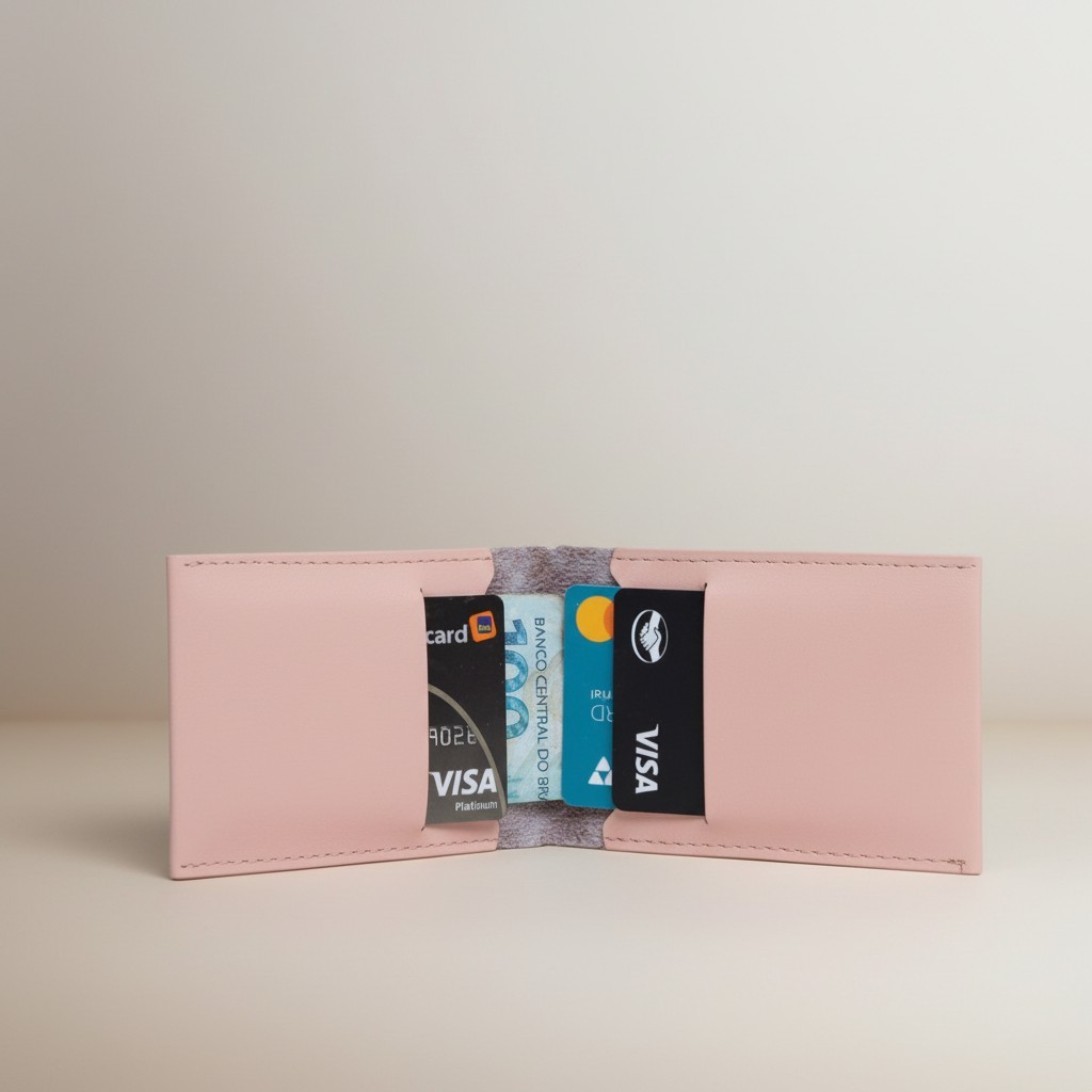 Kit 30/40 Porta Cartão Basico Slim Masculino Femi