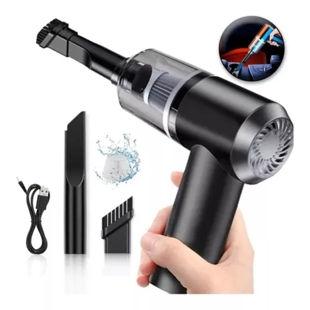 Mini Aspirador De pó Portátil Automotivo e Casa 
