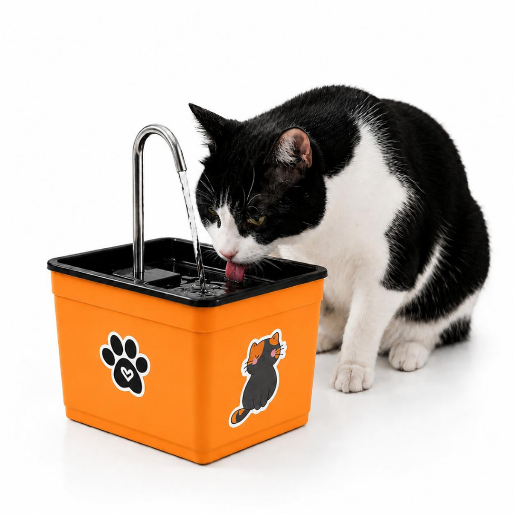 Bebedouro Automático Fonte de Água para Gatos e