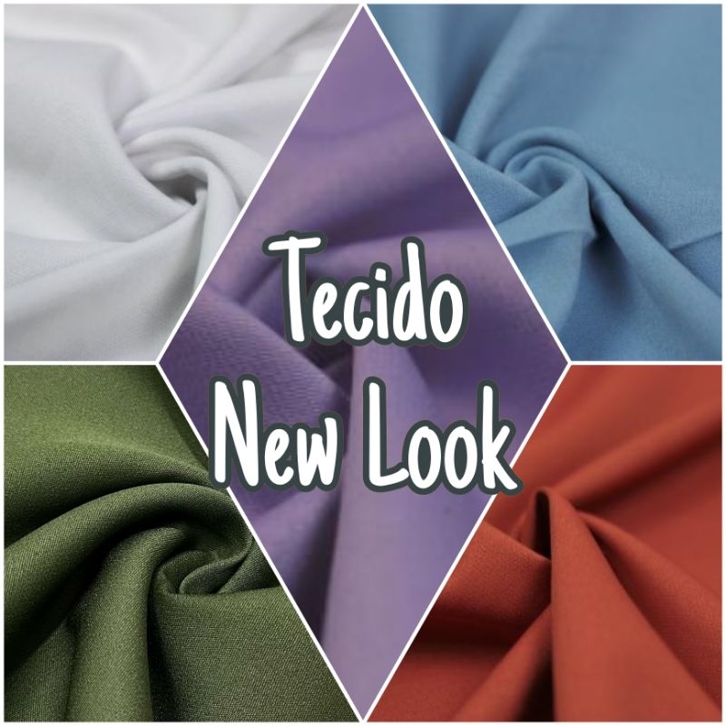 Tecido Crepe Alfaiataria New Look (3mt x 1,50 larg