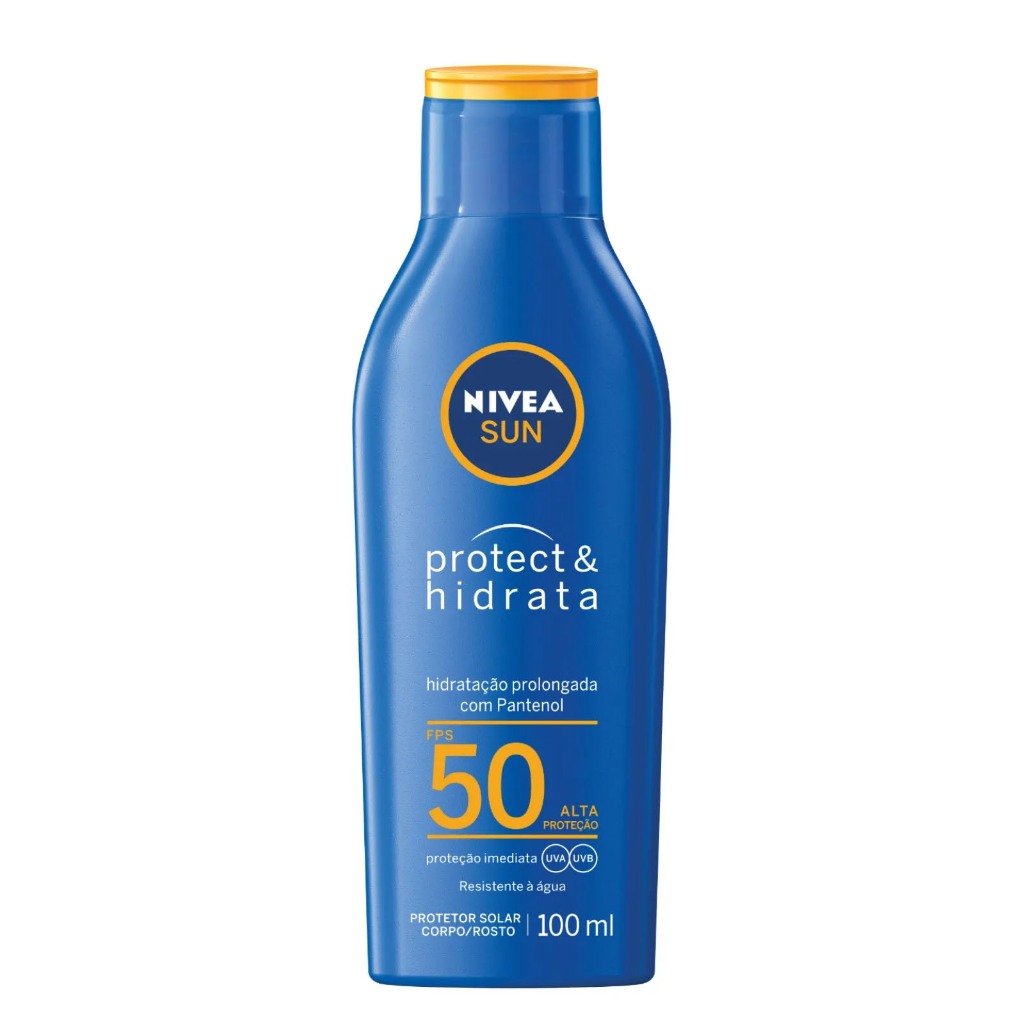 Protetor Solar NIVEA Protect E Hidrata FPS 50 100m