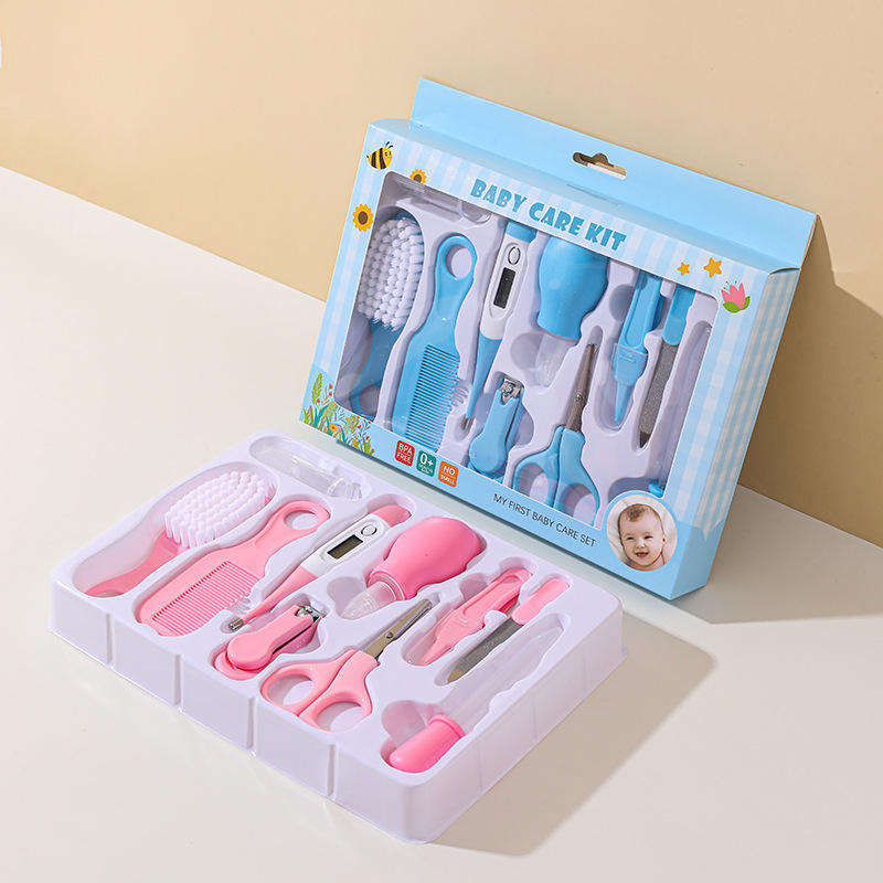 Kit 10 Peças Higiene Cuidados E Saúde Bebê Term