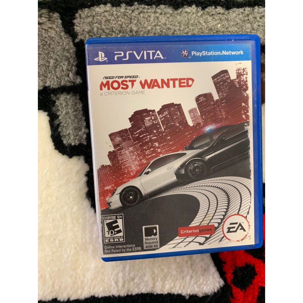 Ned for speed Most Wanted Ps vita